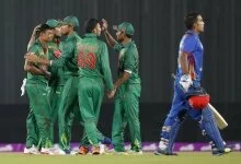 Afghanistan fall short of ‘easily chaseable’ target