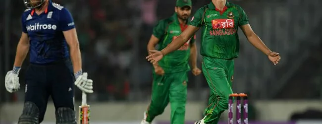 Mashrafe and Taskin star in feisty series-levelling victory