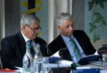 Why did Manohar agree to stay on as ICC chairman?